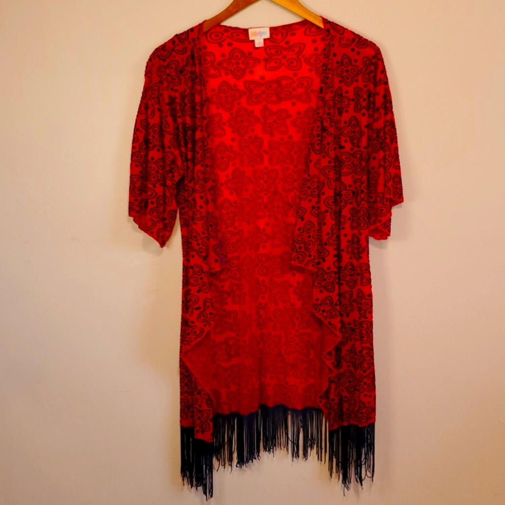 LuLaRoe kimono loose cover up